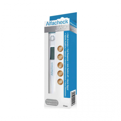 Alfacheck Basic Ψηφιακό Θερμόμετρο 60′' 1 τεμάχιο